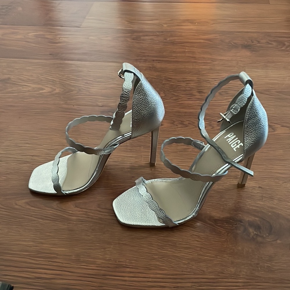 Paige Vita Scallop Strap Heels